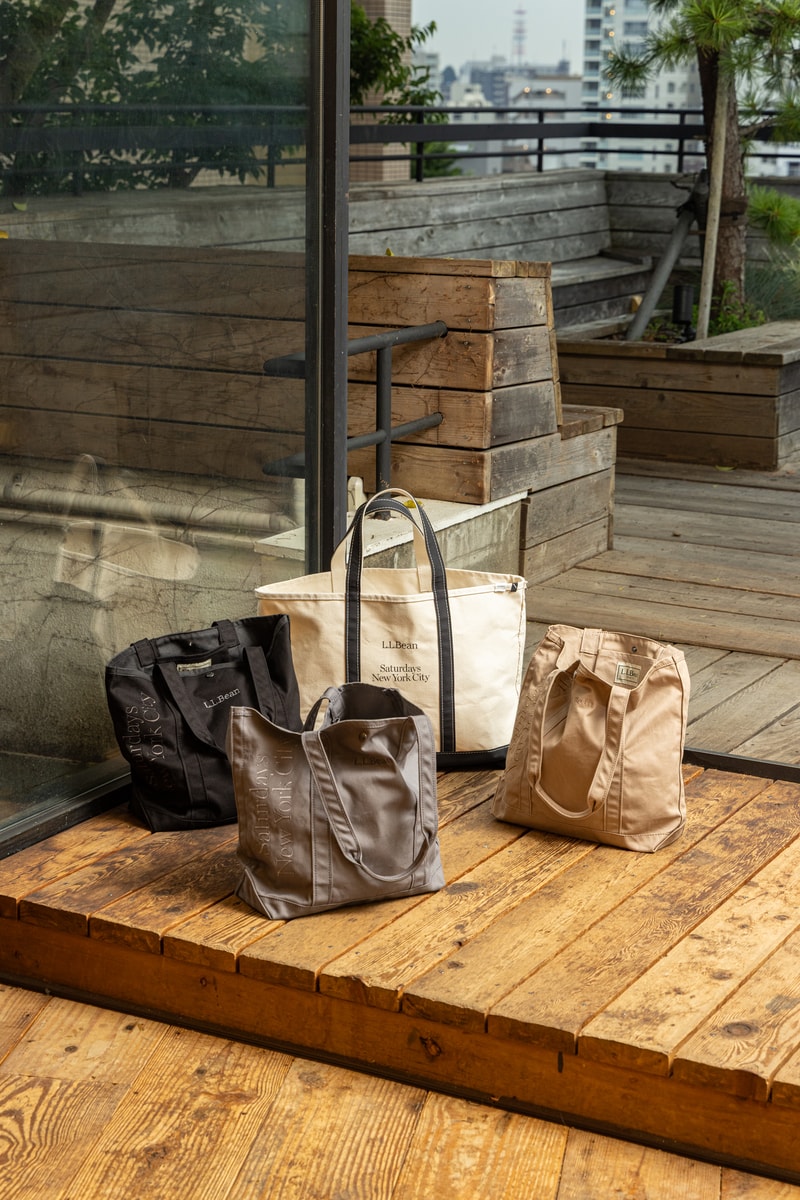 エルエルビーンとサタデーズ ニューヨークシティがコラボレーション l l bean saturdays nyc collabo collection release info