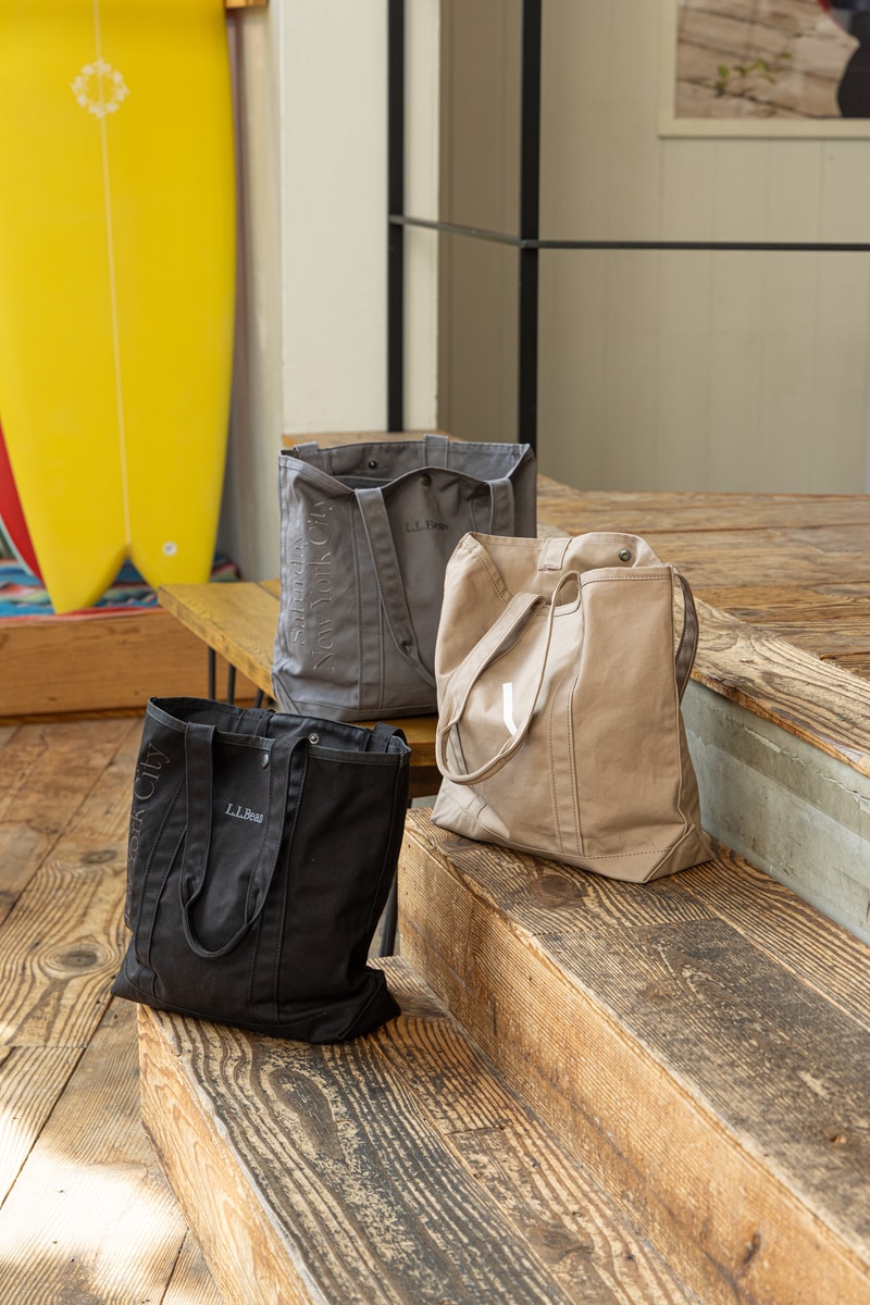 エルエルビーンとサタデーズ ニューヨークシティがコラボレーション l l bean saturdays nyc collabo collection release info