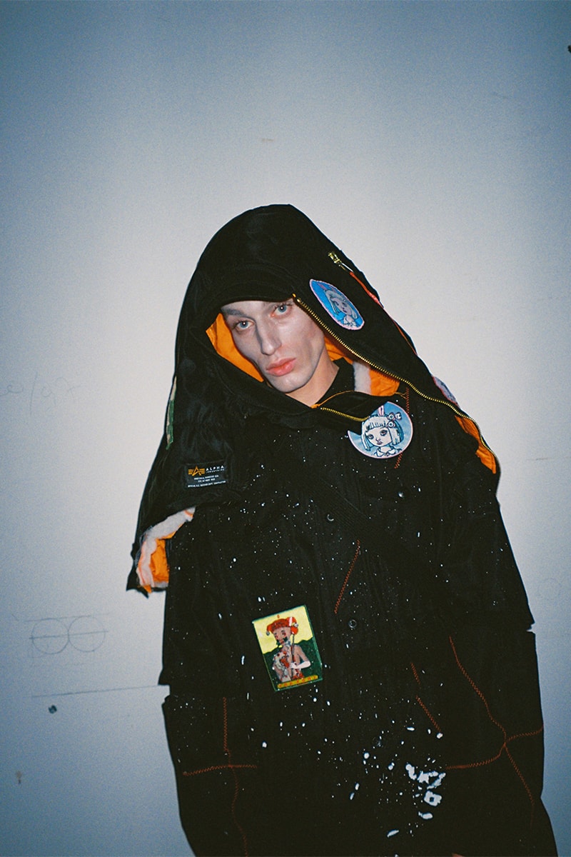 キディルがアルファインダストリーズと初コラボ kidill alpha industries hizume ma 1 release info