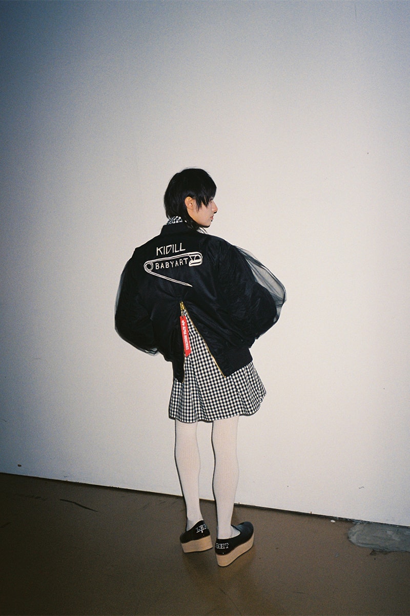 キディルがアルファインダストリーズと初コラボ kidill alpha industries hizume ma 1 release info