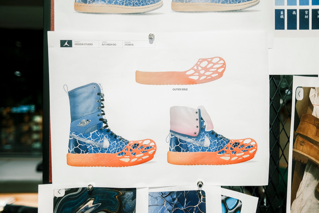 air jordan 1 high og love letter jordan design studio tokyo creator interview
