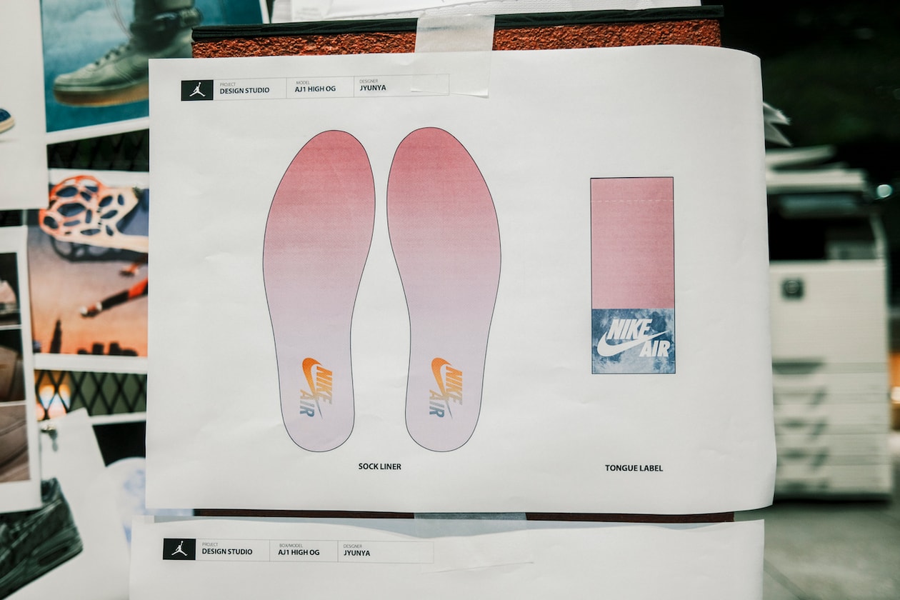 air jordan 1 high og love letter jordan design studio tokyo creator interview