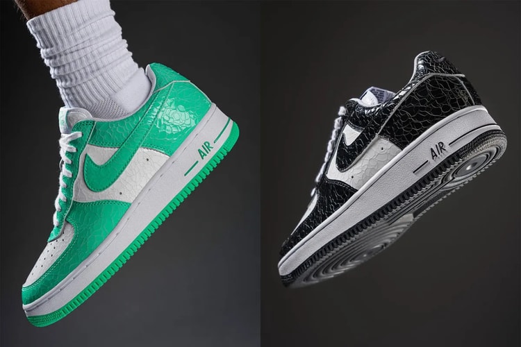 Nike Air Force 1 ‘01 にクラックドパテントレザー仕様の新作が登場