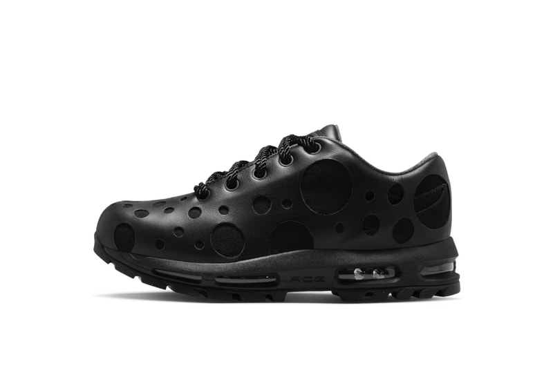 ナイキエアマックスゴアドームローからオールブラックの新色が発売 nike air max goadome low all black release info