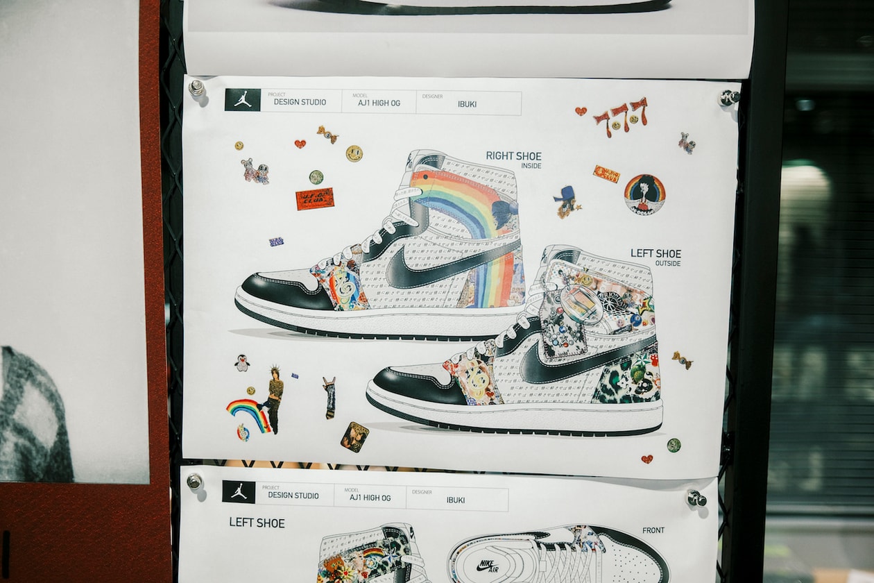 air jordan 1 high og love letter jordan design studio tokyo creator interview