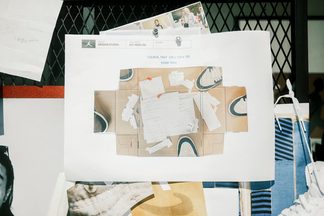 air jordan 1 high og love letter jordan design studio tokyo creator interview