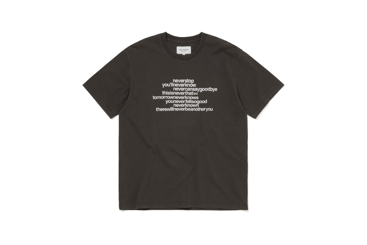 thisisneverthat® と 藤原ヒロシ率いる fragment Design が初のコラボレーションを発表 