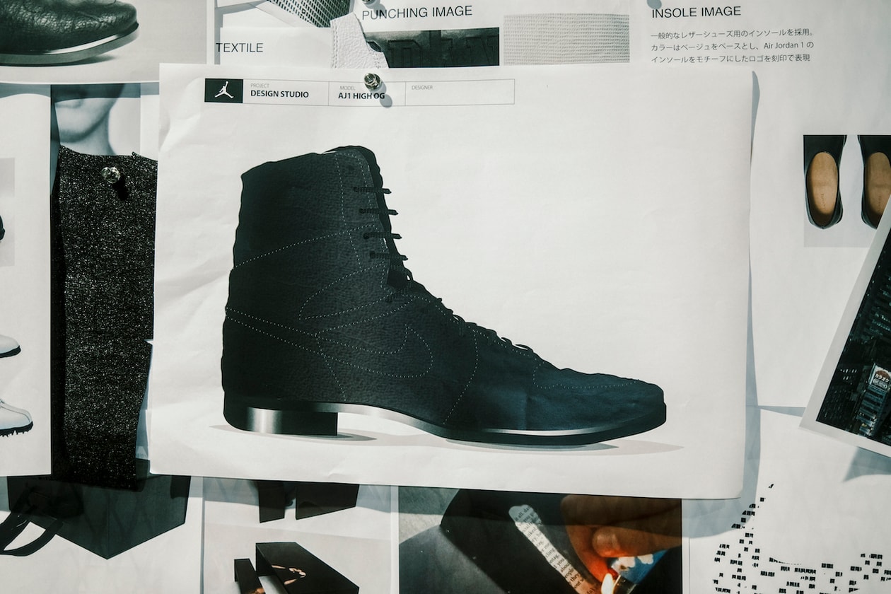 air jordan 1 high og love letter jordan design studio tokyo creator interview