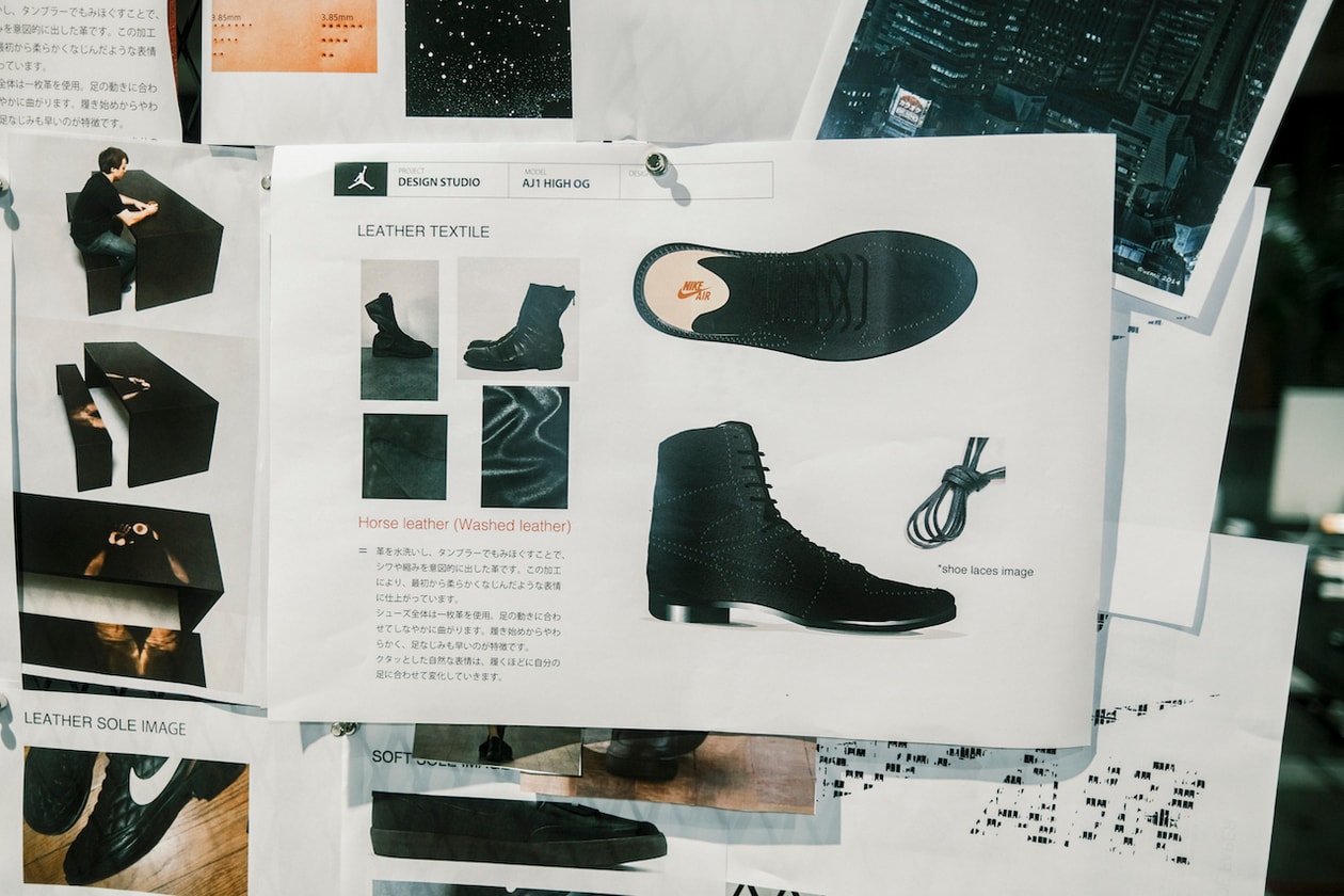 air jordan 1 high og love letter jordan design studio tokyo creator interview