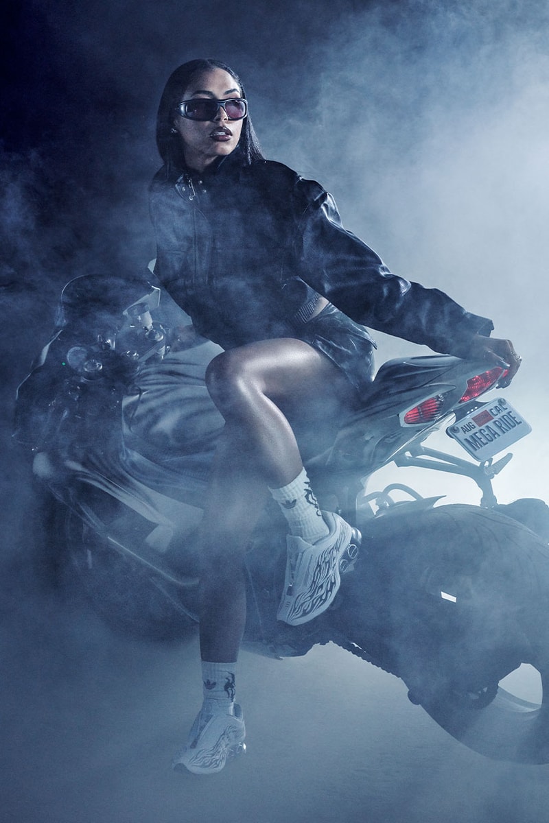 アディダス オリジナルスとヘルスターが初のグローバルモデルを発売 adidas originals hellstar megaride s2 white black campaign release info