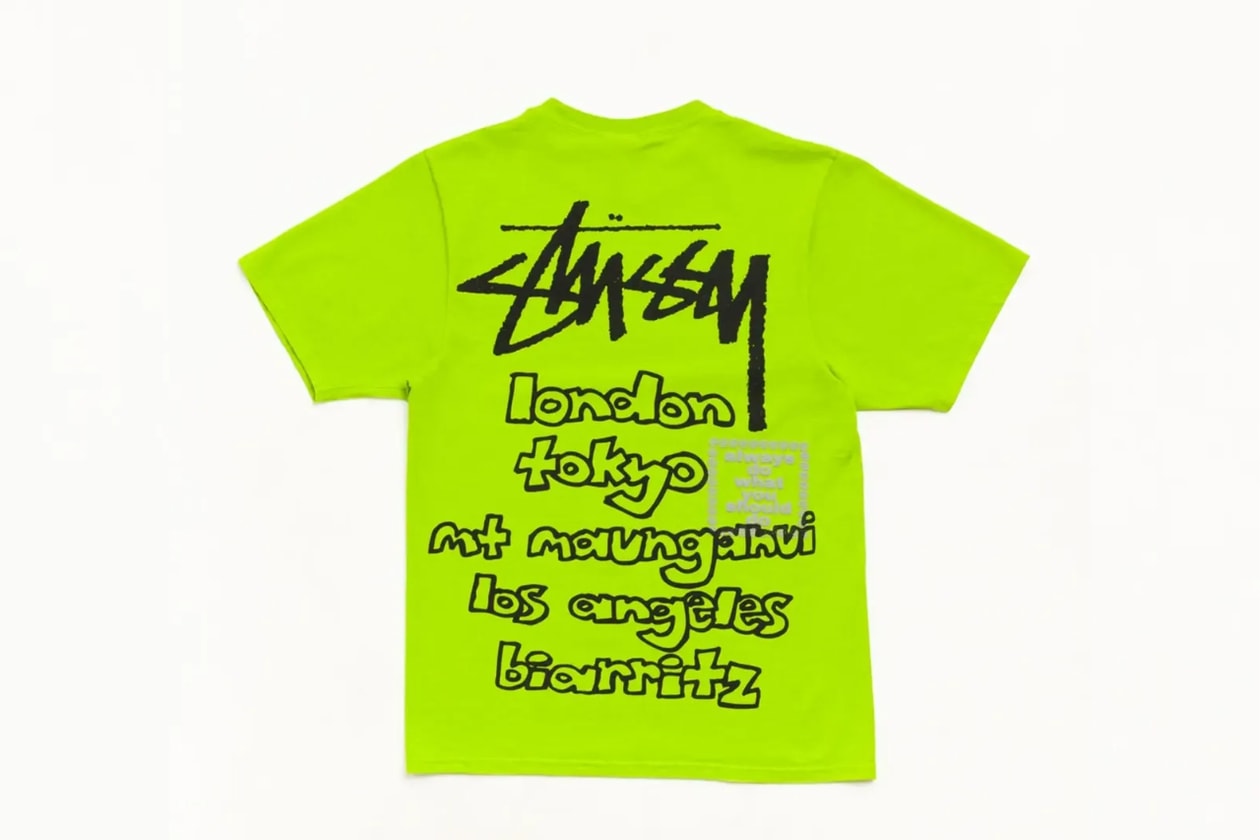 ステューシーがオールウェイズ ドゥー ホワット ユーシュド ドゥとの初コラボレーションを発表 STÜSSY & ALWAYS DO WHAT YOU SHOULD DO release info