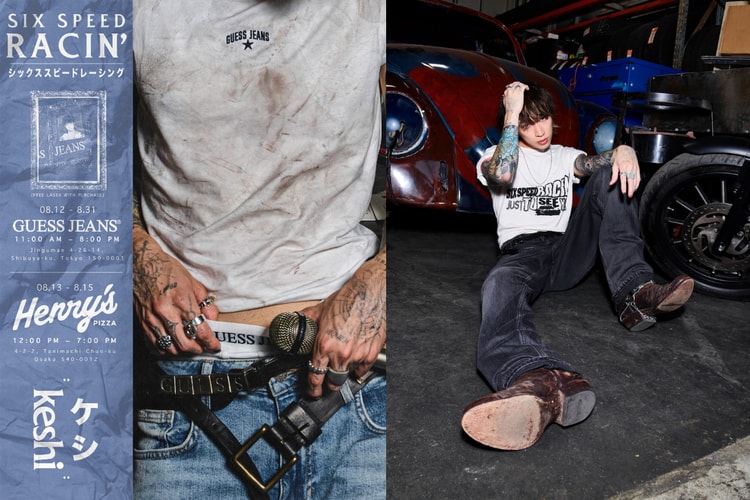 GUESS JEANS と keshi がコラボレーション ── SUMMER SONIC 出演を記念したポップアップを東京・大阪で開催