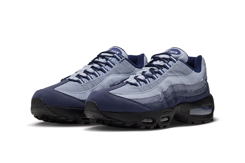 ナイキエアマックス 95 にリーバイス コラボを彷彿とさせる新作 “アッシェン スレート” が登場 Nike Air Max 95 Big Bubble “Ashen Slate” release info
