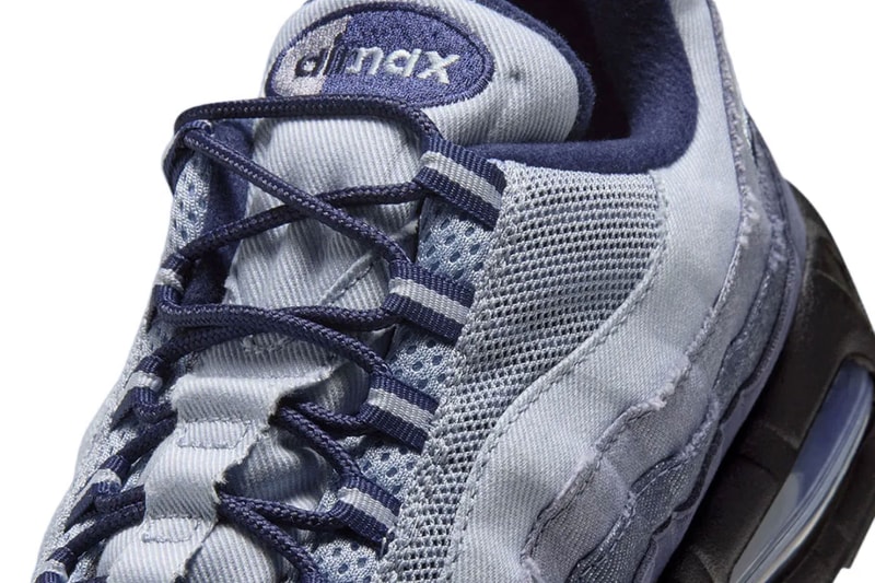 ナイキエアマックス 95 にリーバイス コラボを彷彿とさせる新作 “アッシェン スレート” が登場 Nike Air Max 95 Big Bubble “Ashen Slate” release info