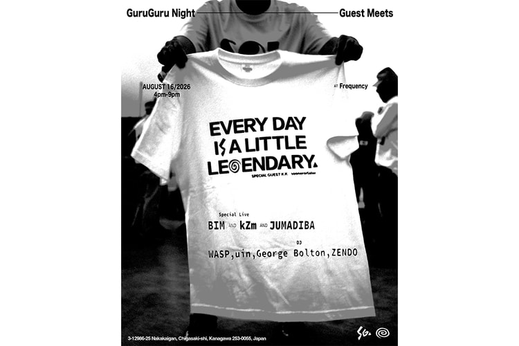 SOL soonerorlater と SPECIAL GUEST K.K. がコラボイベント Guru Guru night x Guest Meets を開催