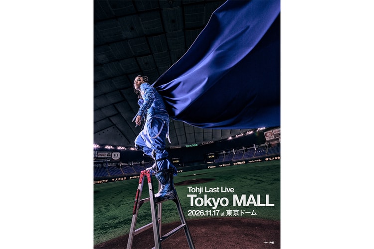Tohji が音楽活動最後のライブとなる東京ドーム公演 Tohji Last Live “TOKYO MALL” を11月17日に開催