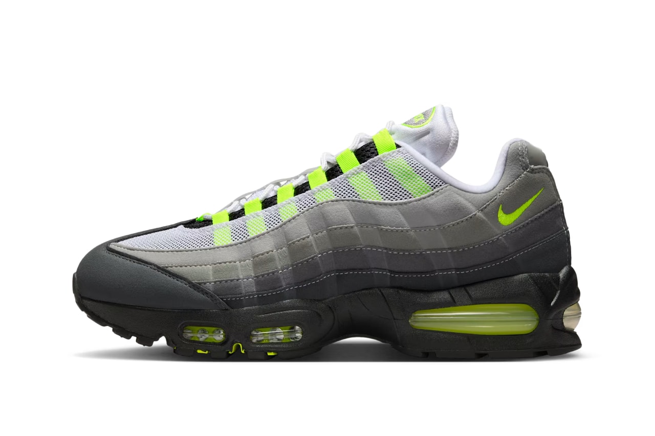 Nike Air Max 95 Big Bubble “Neon Yellow” が待望のリストック