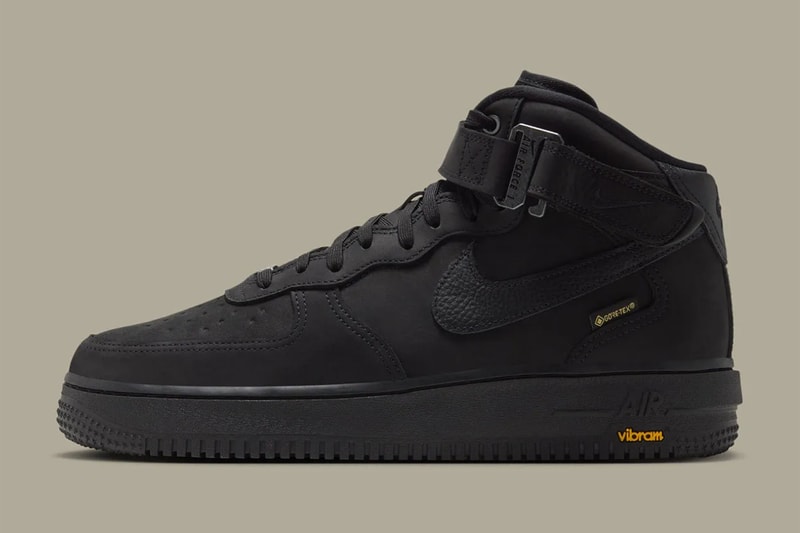ナイキエアフォース 1 ミッドに ゴアテックス x ヴィブラム仕様の新作が登場 Nike Air Force 1 Mid GTX Vibram release info