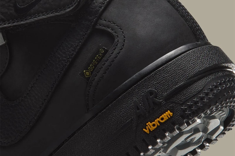 ナイキエアフォース 1 ミッドに ゴアテックス x ヴィブラム仕様の新作が登場 Nike Air Force 1 Mid GTX Vibram release info