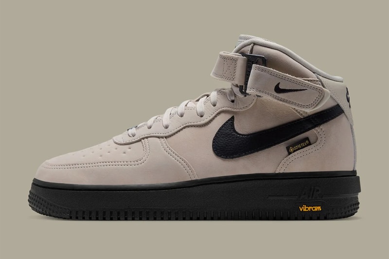 ナイキエアフォース 1 ミッドに ゴアテックス x ヴィブラム仕様の新作が登場 Nike Air Force 1 Mid GTX Vibram release info