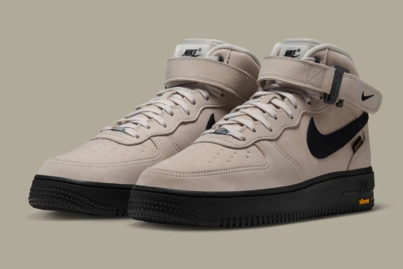 ナイキエアフォース 1 ミッドに ゴアテックス x ヴィブラム仕様の新作が登場 Nike Air Force 1 Mid GTX Vibram release info
