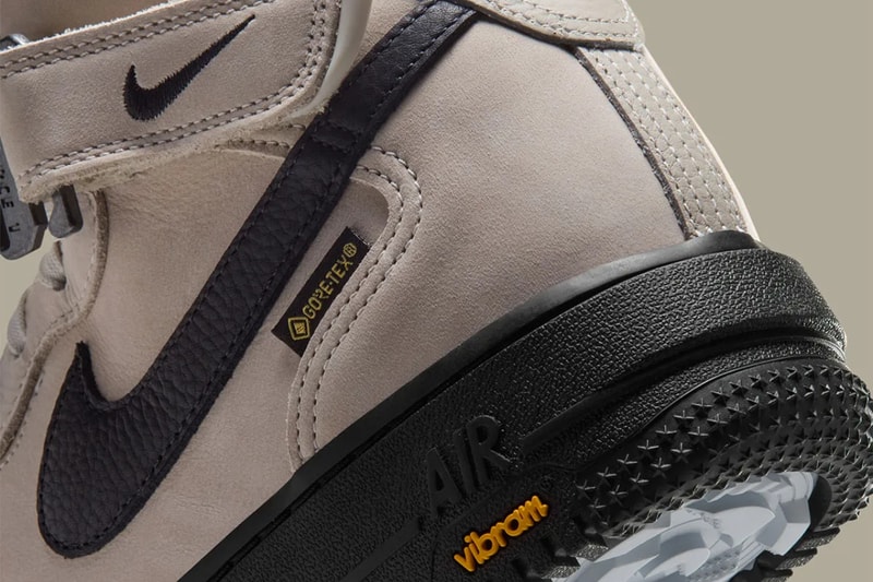 ナイキエアフォース 1 ミッドに ゴアテックス x ヴィブラム仕様の新作が登場 Nike Air Force 1 Mid GTX Vibram release info