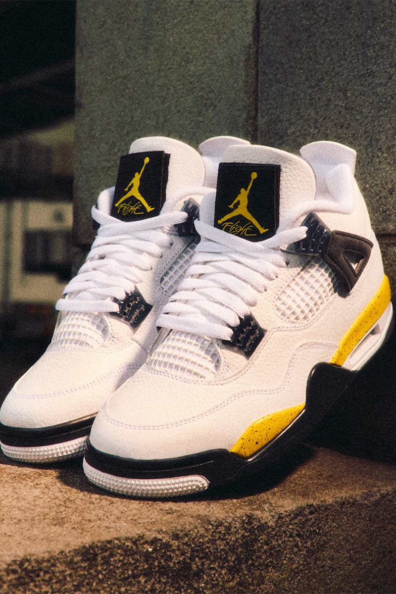 エアジョーダン 4 “ツアーイエロー”が20年ぶりに復刻 air jordan 4 tour yellow 20 years revival release info