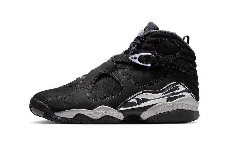 2026年版 エアジョーダン 8 “クローム” の発売情報が解禁 Air Jordan 8 "Chrome" Black and Light Graphite release info