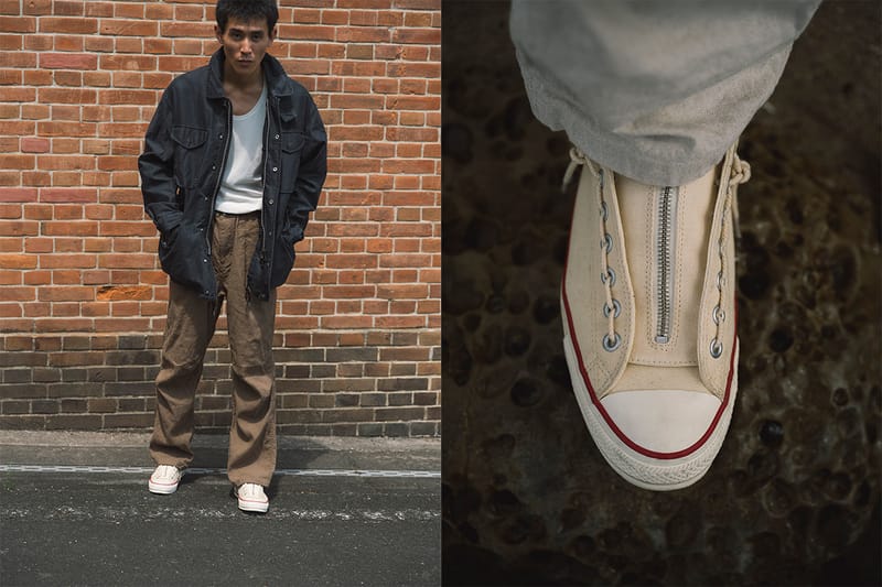 Converse x nonnative から GORE-TEX 搭載のセンタージップ仕様 ALL STAR が再登場