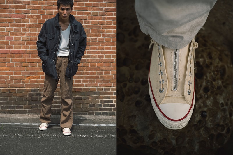 Converse x nonnative から GORE-TEX 搭載のセンタージップ仕様 ALL STAR が再登場