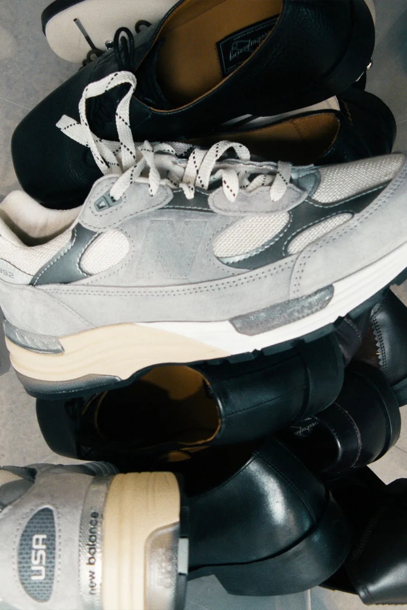 エムエフペンがニューバランスとの初コラボモデル 992 を発表 mfpen x New Balance 992 first look
