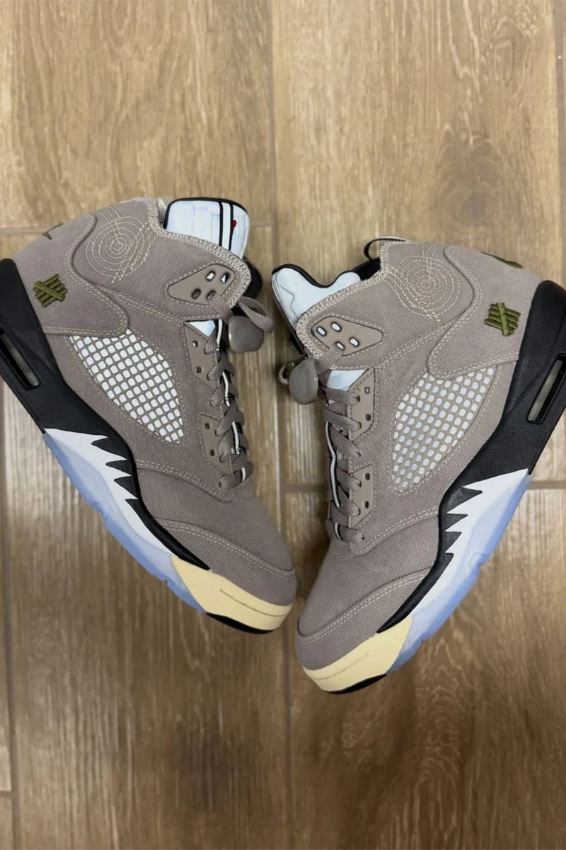アンディフィーテッド x エアジョーダン 5が2027年に発売との噂 Undefeated x Air Jordan 5 first look
