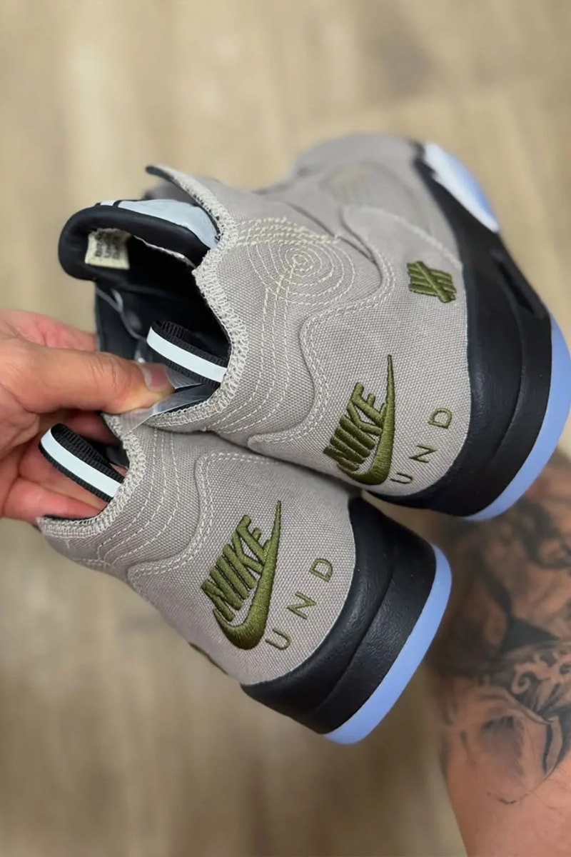 アンディフィーテッド x エアジョーダン 5が2027年に発売との噂 Undefeated x Air Jordan 5 first look