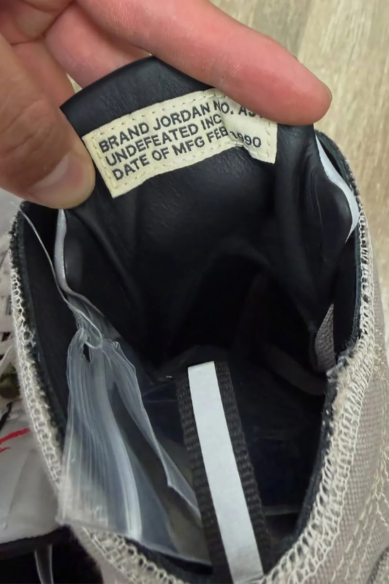 アンディフィーテッド x エアジョーダン 5が2027年に発売との噂 Undefeated x Air Jordan 5 first look