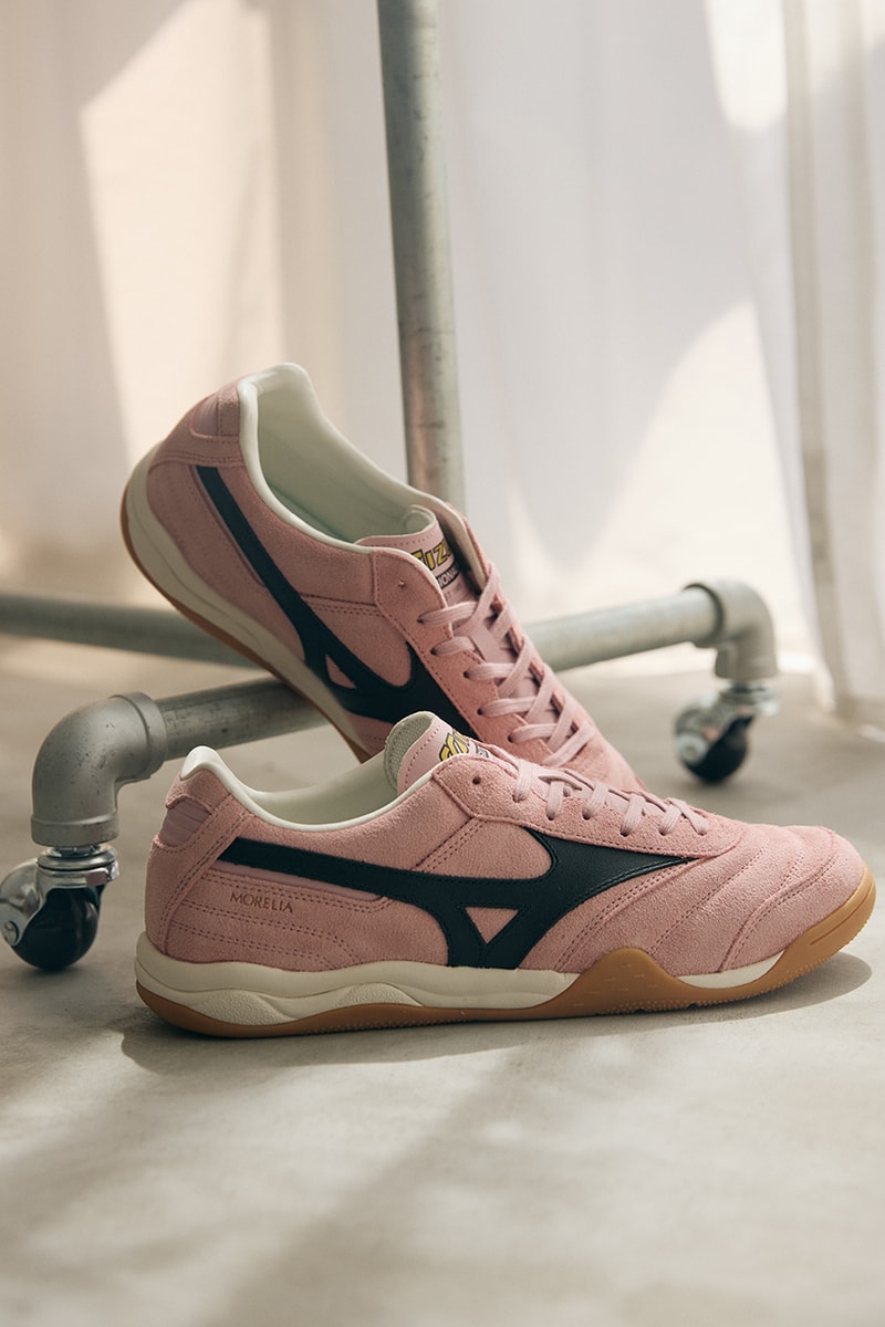 ミズノよりスエード素材を採用したモレリアLSスエードが登場　MIZUNO Introduces the new MORELIA LS SUEDE