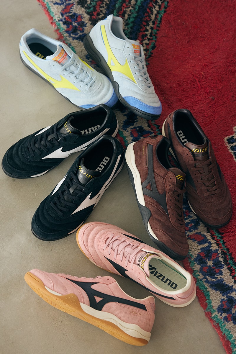 ミズノよりスエード素材を採用したモレリアLSスエードが登場　MIZUNO Introduces the new MORELIA LS SUEDE