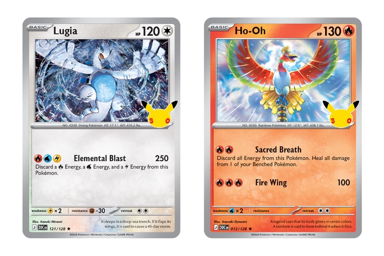 『ポケモンカードゲーム』30周年記念拡張パックに“ルギア”と“ホウオウ”が登場