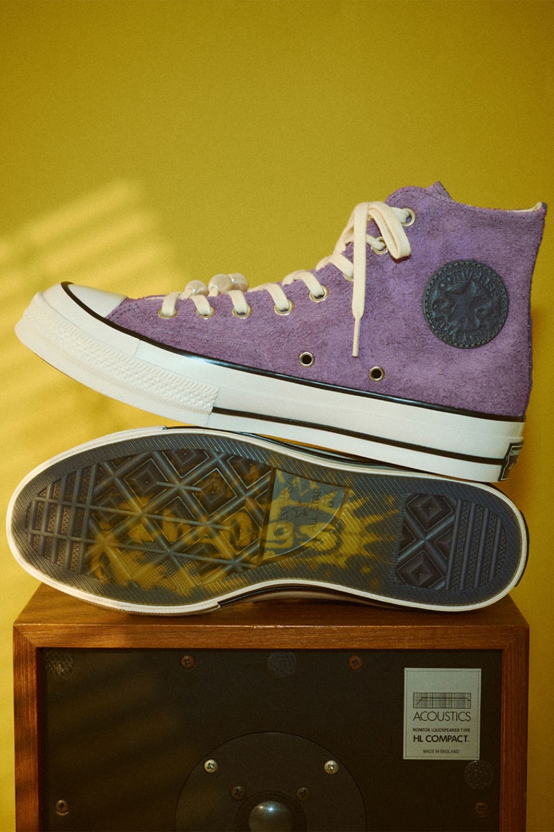 コンバースと菊乃によるパープルシングスがコラボモデルを発売 converse kikuno purple things all star lgcy su hi relese info
