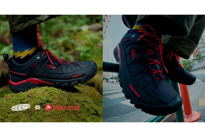 KEEN と Marmot が初のコラボレーションを発表 ── Targhee EXP WPをベースにした特別仕様のシューズが登場