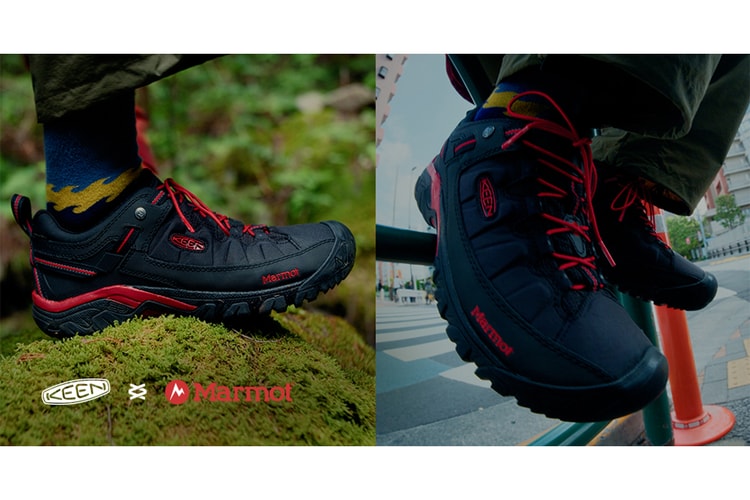 KEEN と Marmot が初のコラボレーションを発表 ── Targhee EXP WPをベースにした特別仕様のシューズが登場