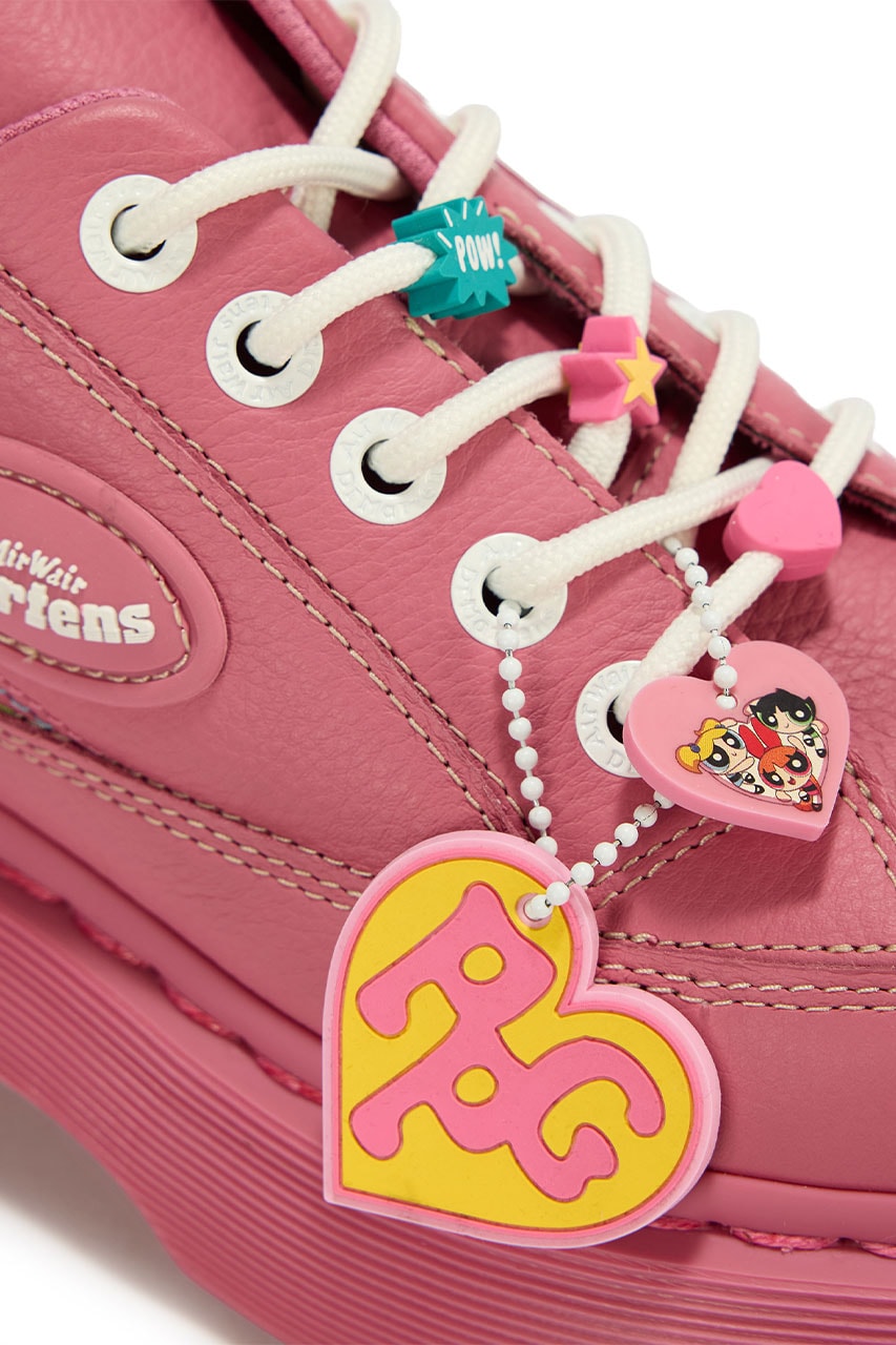 ドクターマーチンがパワーパフガールズとのコラボコレクションを発売 dr martens powerpuff girls collabo collection buzz relese info