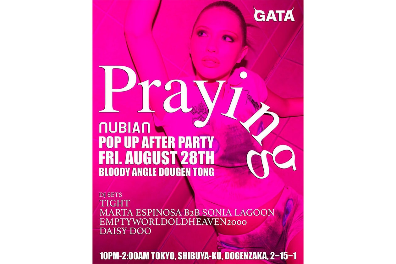 アメリカ発のプレイングがヌビアンでポップアップを開催 praying nubian korean beauty pop up harajuku osaka fukuoka info