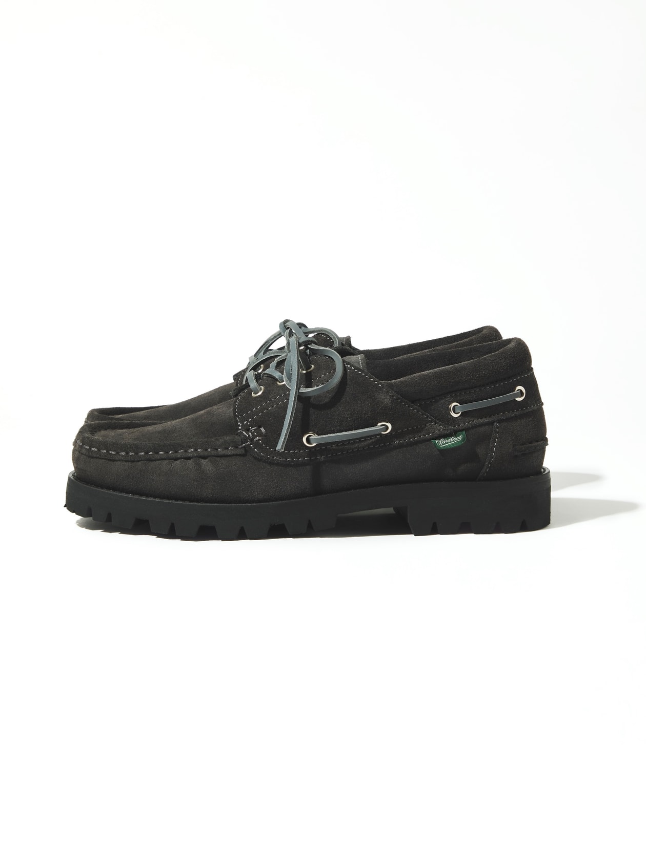 パラブーツとノンネイティブがBRIACをチャコールグレーで再構築 paraboot nonnative 1990 briac chacol release info