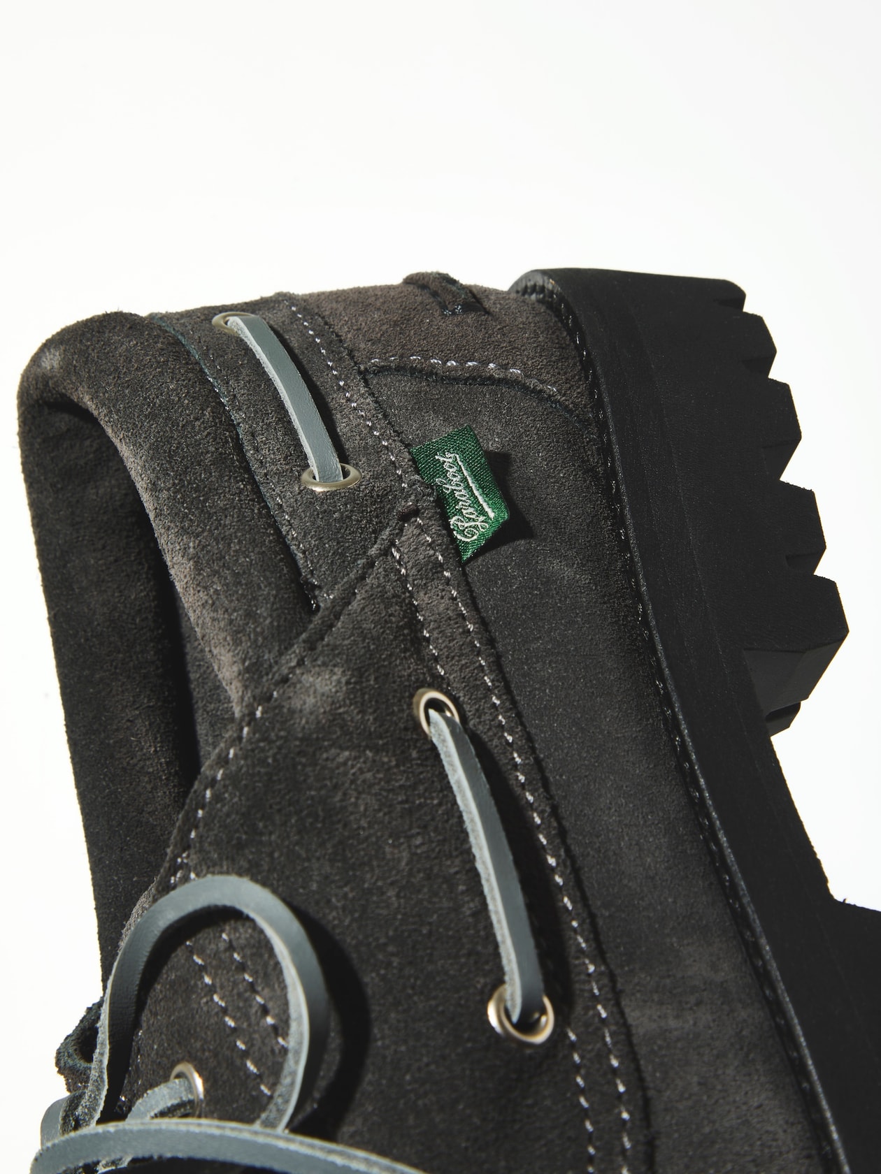 パラブーツとノンネイティブがBRIACをチャコールグレーで再構築 paraboot nonnative 1990 briac chacol release info
