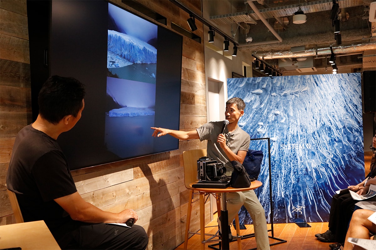 アークテリクスが考える“循環する未来” ── 写真家 石塚元太良と紐解く、自然と道具のこれから arcteryx system 0 sperro sv jacket ishiduka genta report