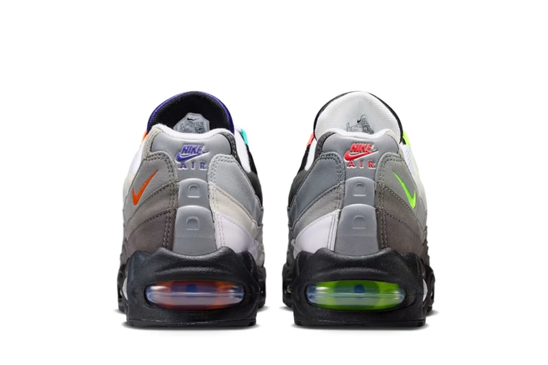ナイキ エアマックス 95 ビッグ バブル “グリーディー” の国内発売情報が解禁 Nike Air Max 95 Big Bubble Greedy White and Medium Ash