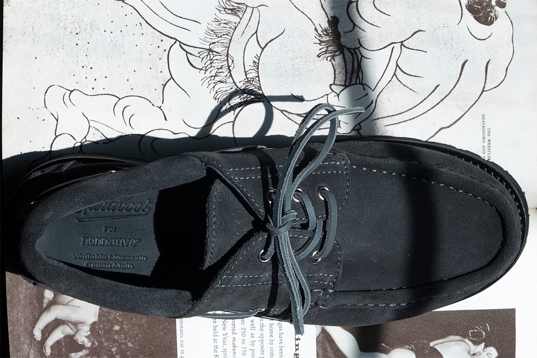 nonnative × Paraboot BRIAC Charcoal Grey 2026（paraboot × nonnative）