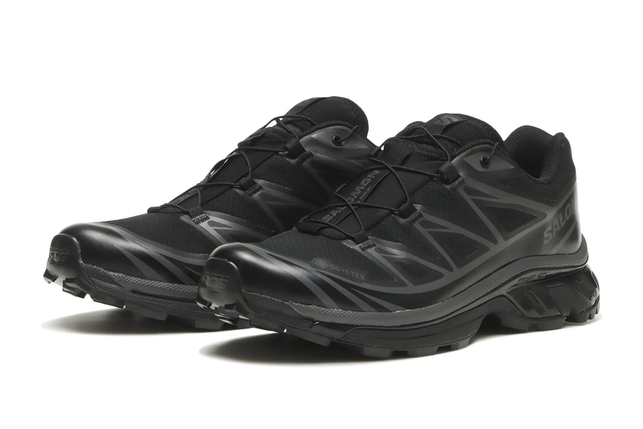 サロモン XT-6 GTX に待望のオールブラックモデル “ブラック アウト” が初登場 Salomon XT-6 GTX "BLACK OUT" Release info