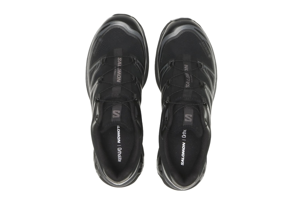 サロモン XT-6 GTX に待望のオールブラックモデル “ブラック アウト” が初登場 Salomon XT-6 GTX "BLACK OUT" Release info