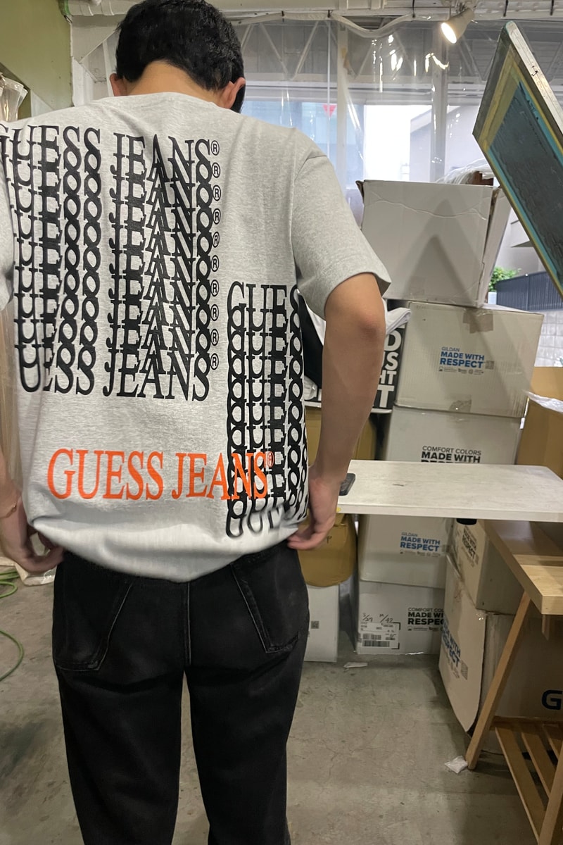 ゲス ジーンズ トーキョーがオープン1周年を記念した限定コラボレーションアイテムを発売 GUESS JEANS Tokyo 1 YEAR ANNIVERSARY Collection EVENT info